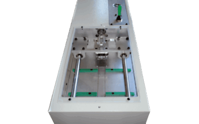 Acquati 14 Taglierina pneumatica per prove ECT – Precisione nella preparazione dei provini