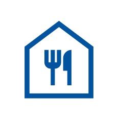 Acquati 11 material symbols light food bank outline